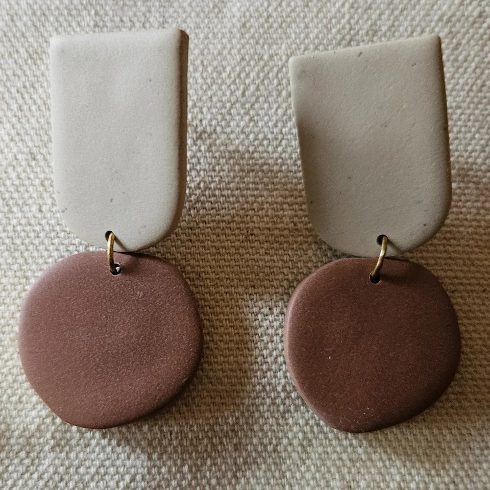 ✨️Polymer Clay earrings✨️set of 3 - Picture 3 of 4